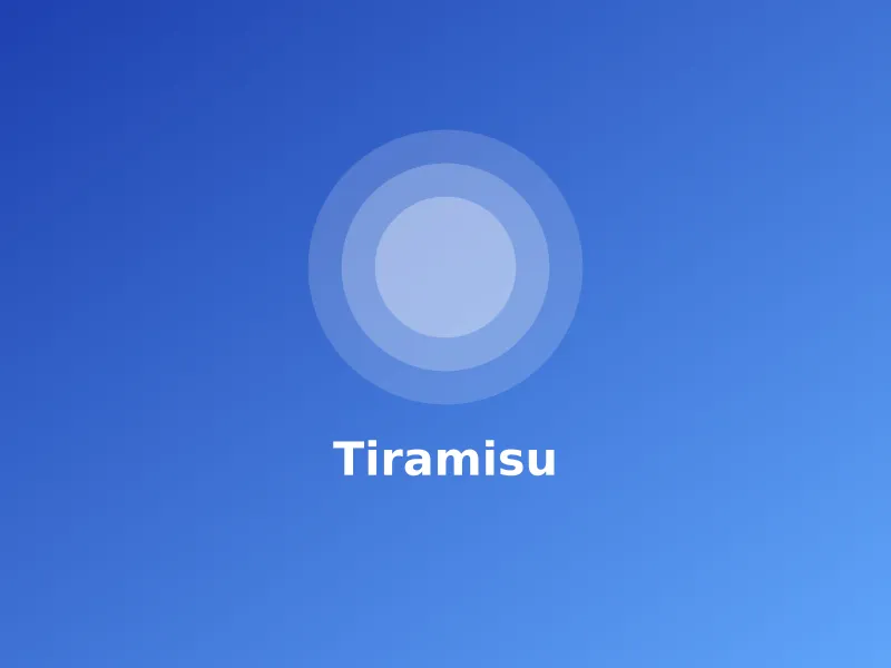 Tiramisu